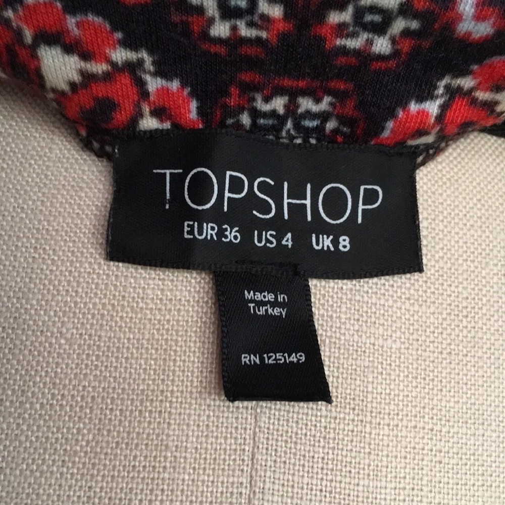 TOPSHOP Persian Rug Tube Skirt Size 4. RARE ☆ - Picture 8 of 12